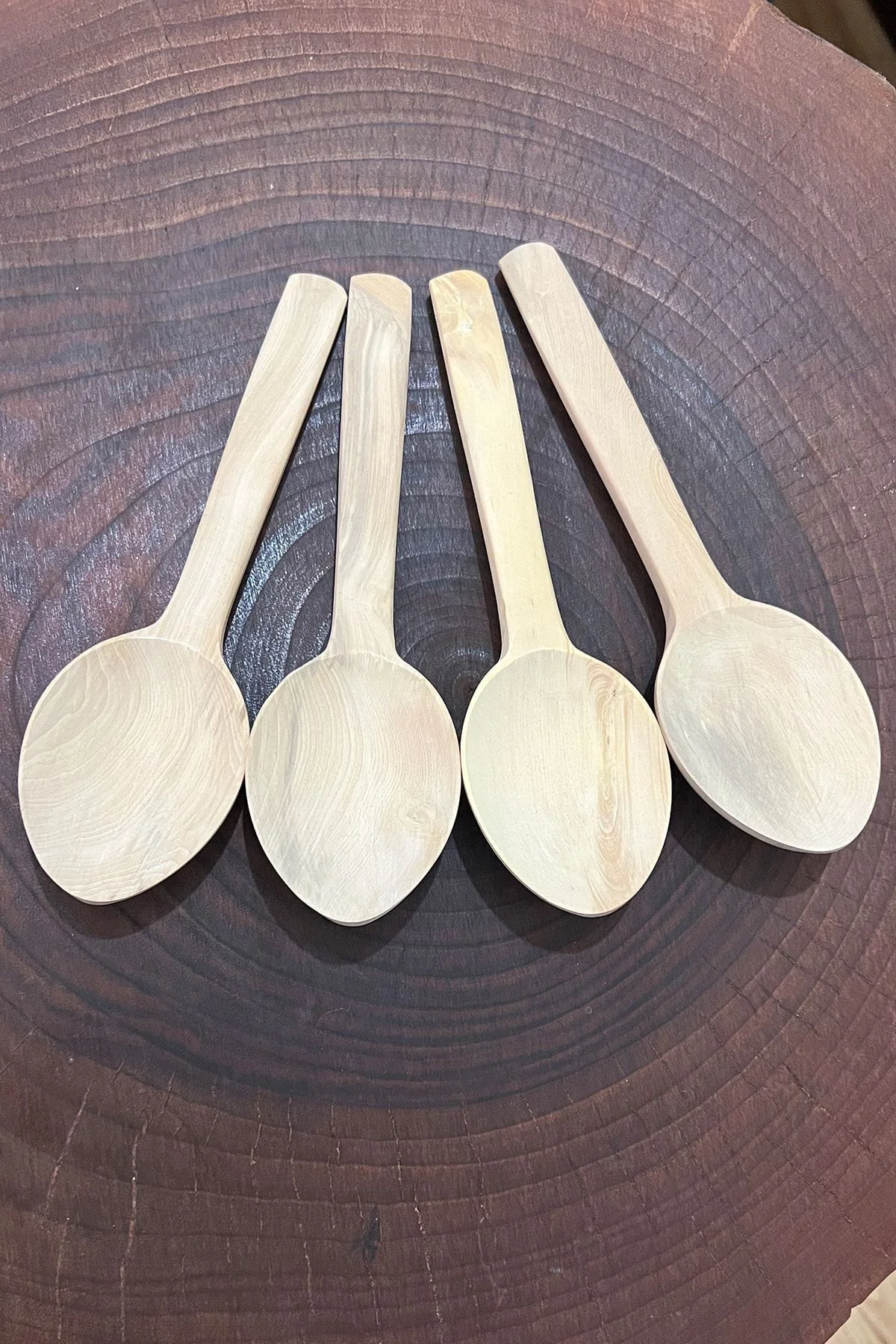 Şimşir Ağacından El Yapımı Ankara Oyun Kaşığı 06KSK06