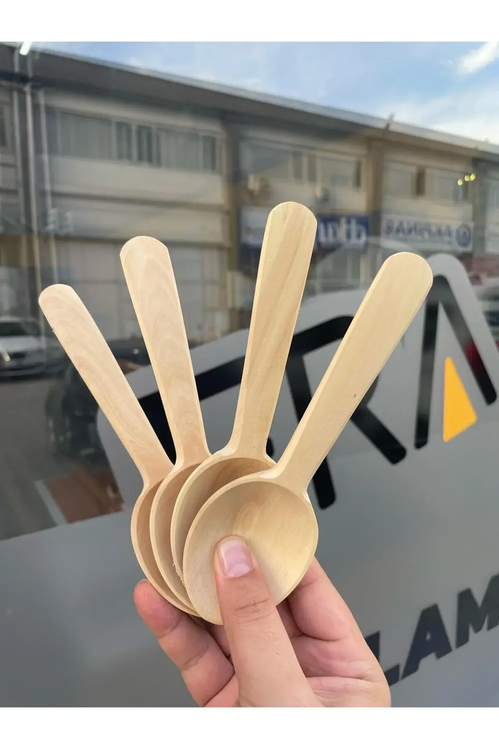 Şimşir Ankara Oyun Kaşığı Takımı (4 Adet)