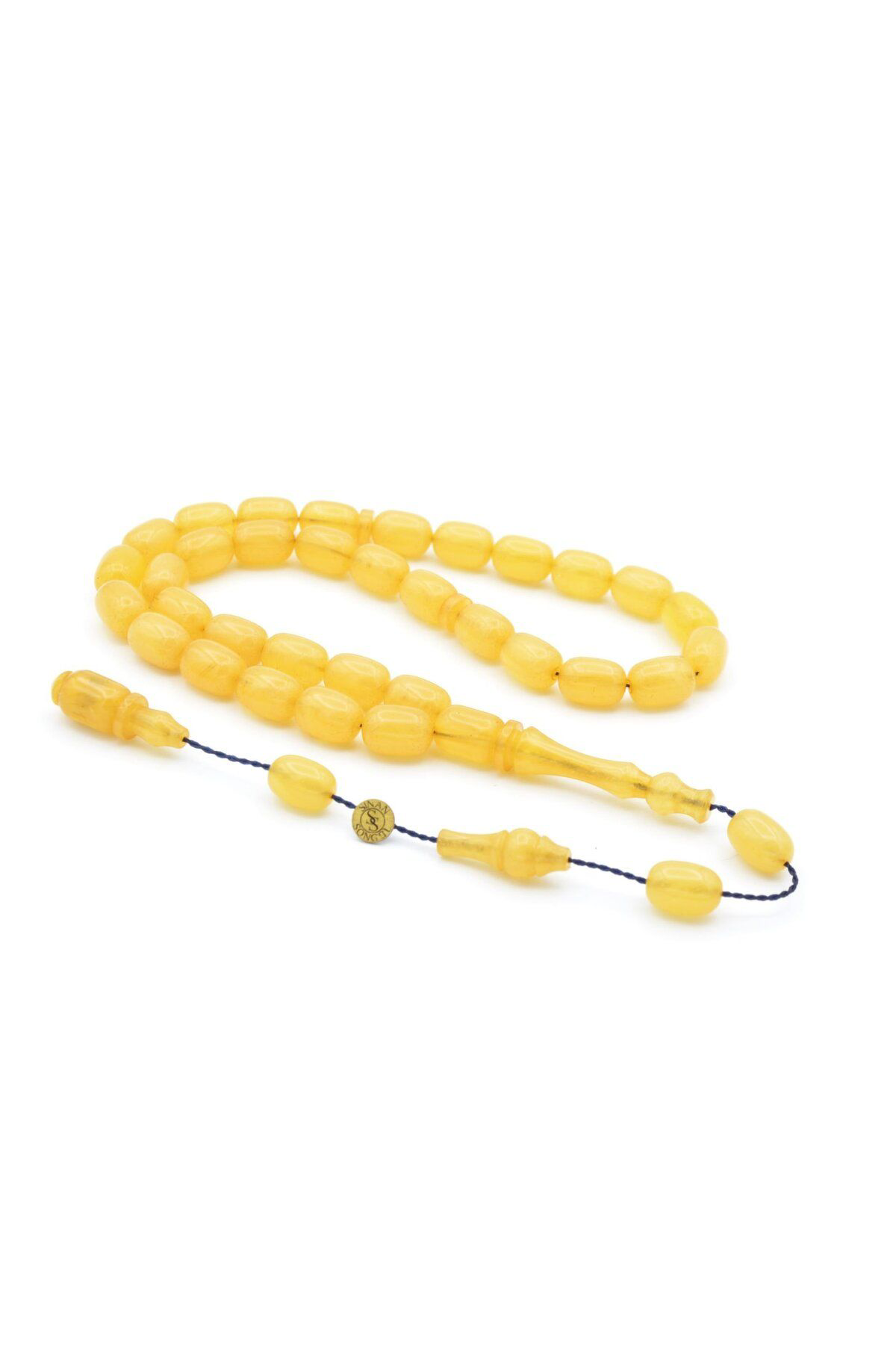 Sinan Songül İmzalı Kapsül Bilek Boy Açık Sarı Sıkma Kehribar Tesbih Sinan Songül İmzalı Kapsül Bilek Boy Açık Sarı Sıkma Kehribar Tesbih