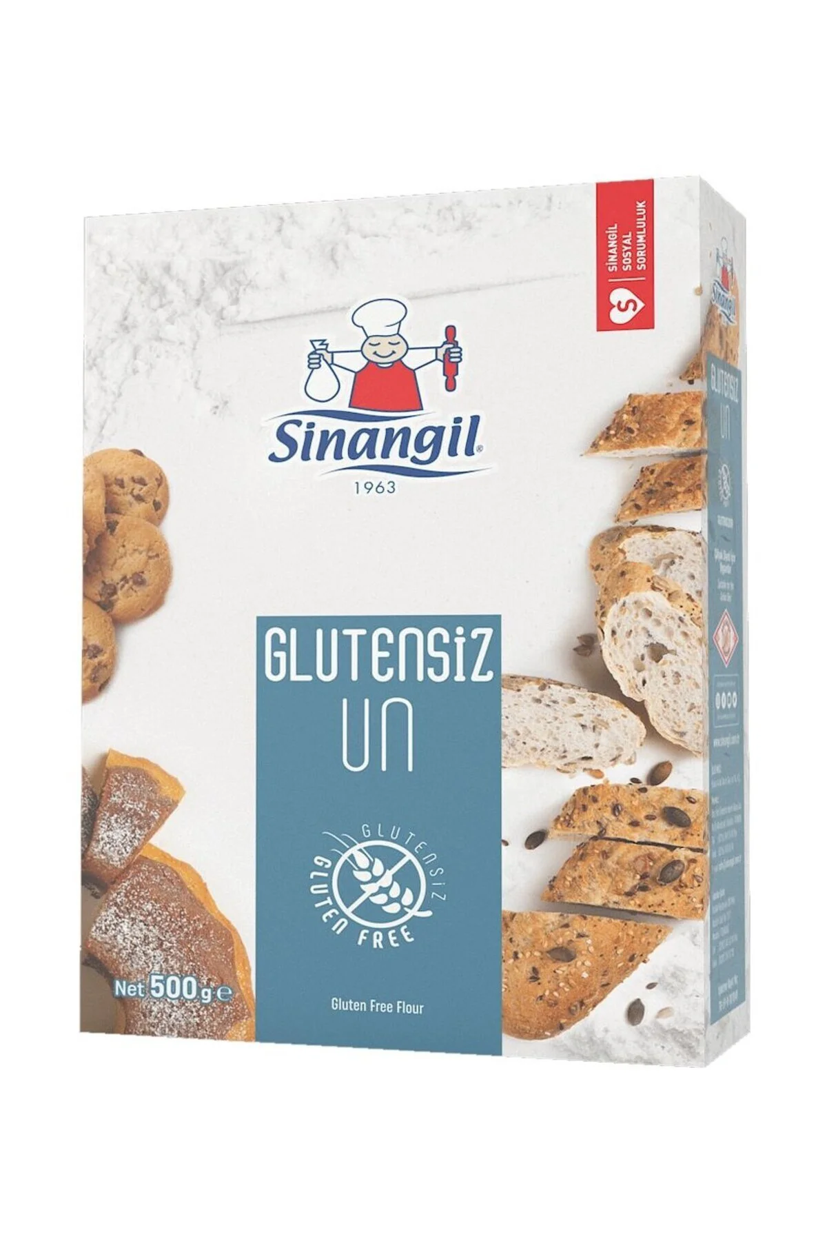 SİNANGİLGlutensiz Un 500G