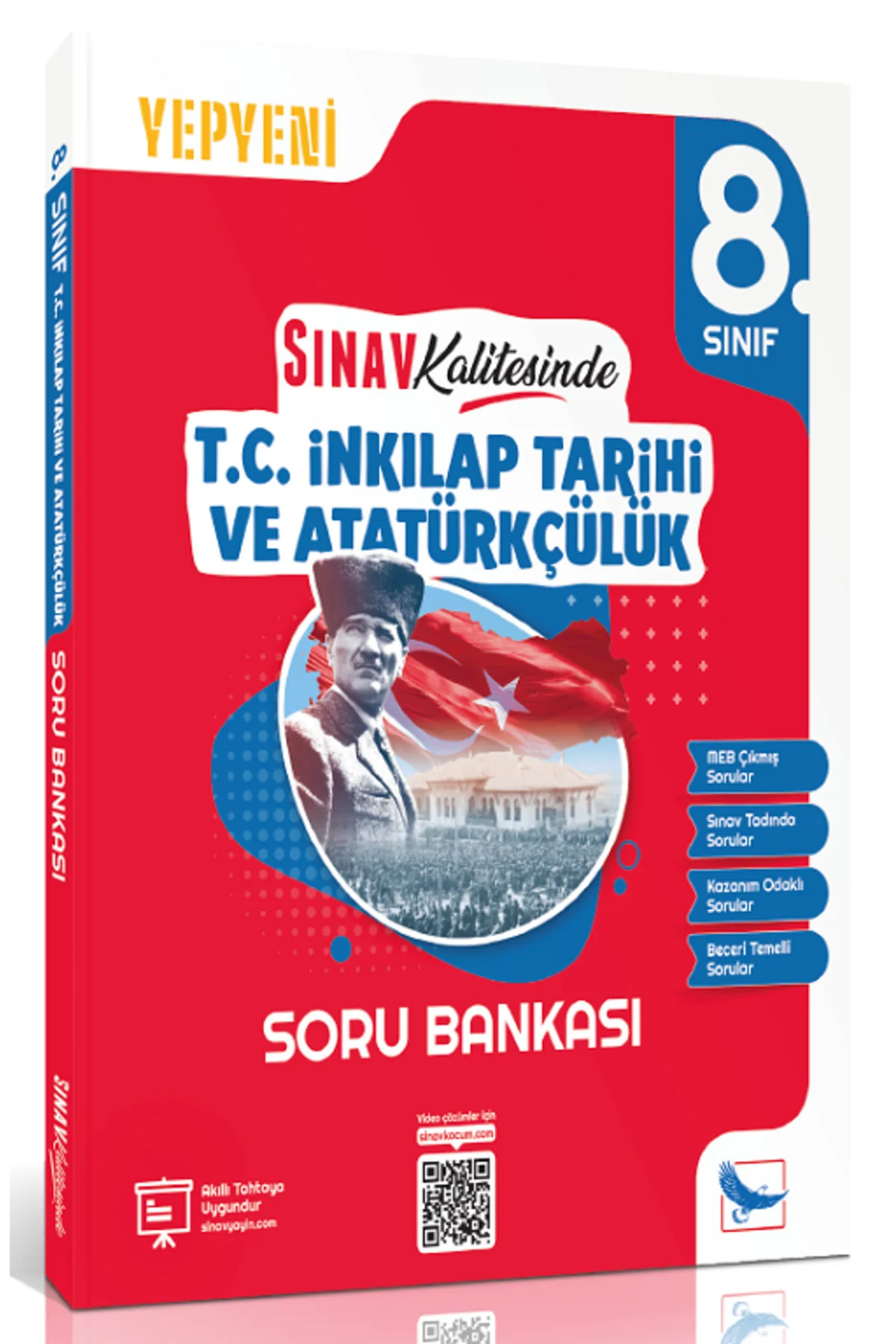 Sınav 8. Sınıf TC İnkılap Tarihi ve Atatürkçülük Sınav Kalitesinde Soru Bankası Sınav Yayınları