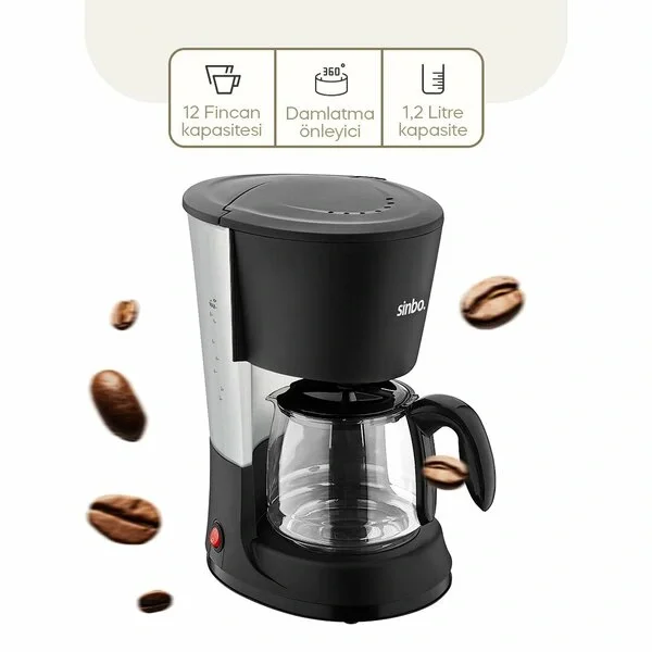 Sinbo 2'si 1 Arada Filtre Kahve Ve Çay Demleme Makinesi Fiyatı, Yorumları ve Özellikleri