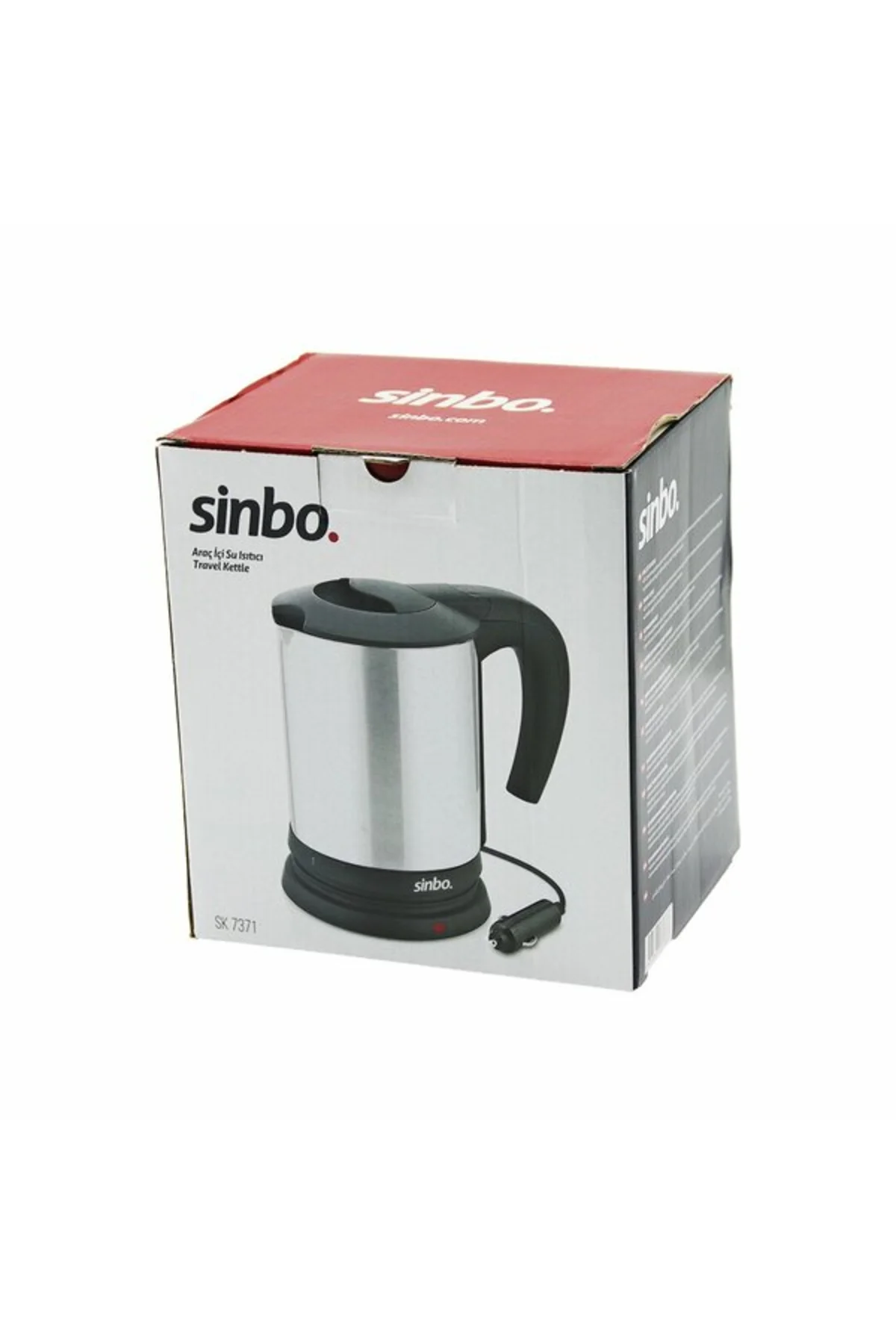 Sinbo Araç İçi Kettle Paslanmaz Çelik Sinbo Araç İçi Kettle Paslanmaz Çelik