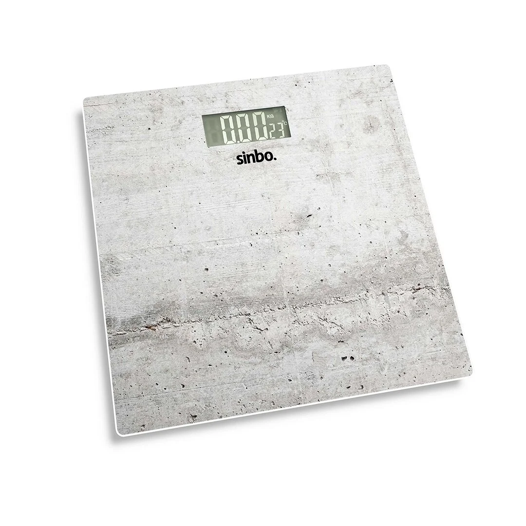 Sinbo Dijital Tartı - Beyaz Renk - 180 kg Maks Kapasite - LCD Ekr