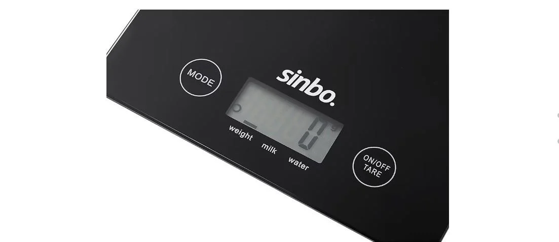 Sinbo SKS 4519 Mutfak Tartısı 5 Kg Kapasiteli