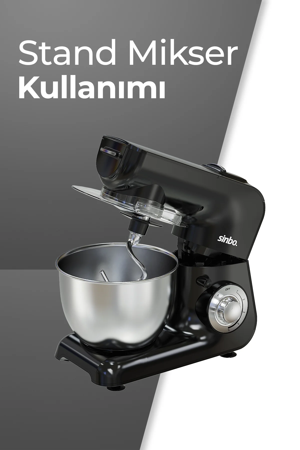 Sinbo SMX-2775 Çok Amaçlı Mutfak Şefi ( Hamur - Kıyma - Blender M