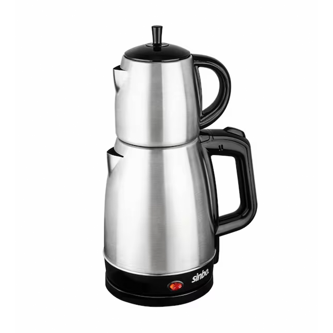 SİNBO STM-5831 ELEKTRİKLİ ÇELİK ÇAY MAKİNESİ ÇAYCI 1.7LT + 0.7LT 