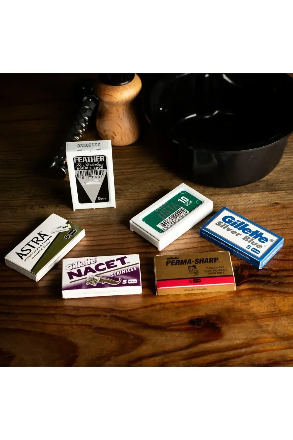 Sinekkaydı Elit Paket Yaprak Jilet Takımı Seti, Manuel Tıraşta En