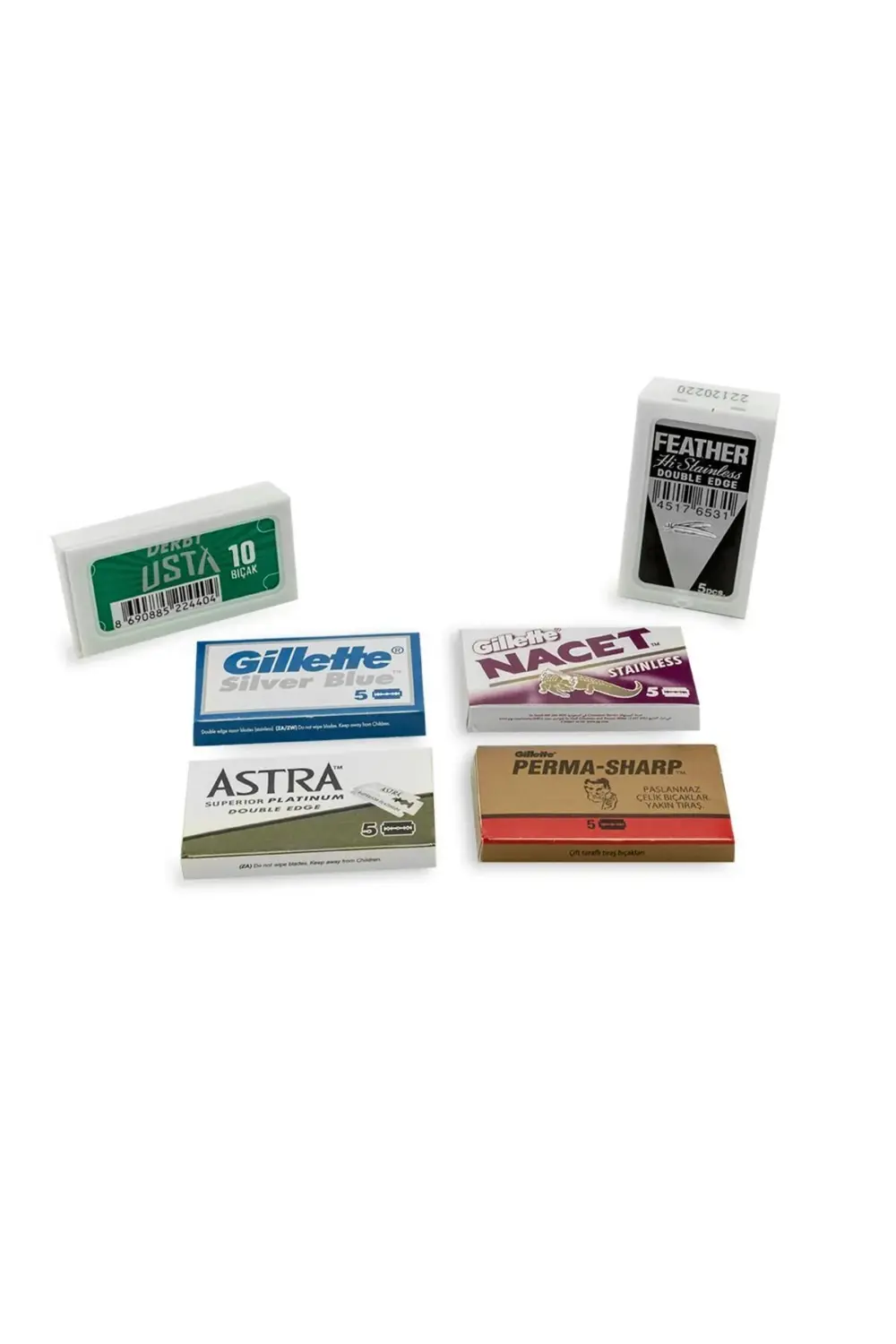 Sinekkaydı Elit Paket Yaprak Jilet Takımı Seti, Manuel Tıraşta En