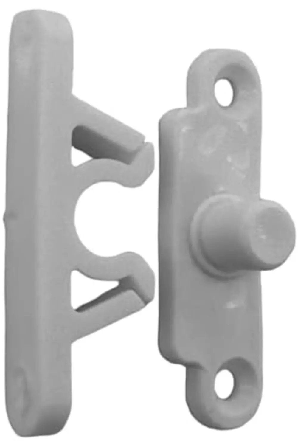 Sineklik ve Dolap Kapakları için Çıt Çıtlı Tutucu Kilit 4lü Beyaz