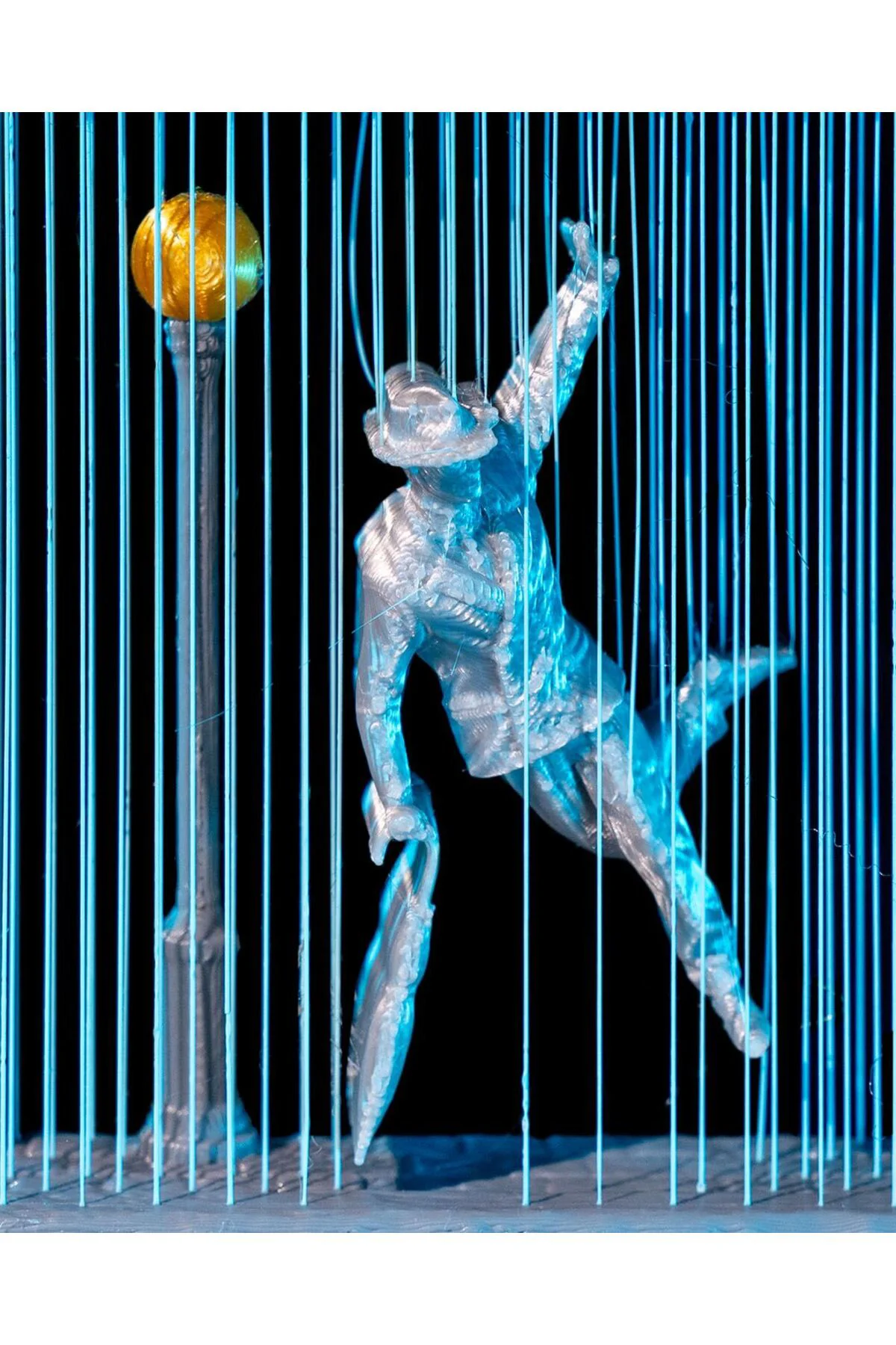 Singin in the Rain Yağmurda Dans Eden Adam Boyutlu Dekoratif Obje Broadway Dekoratif Obje 10CM