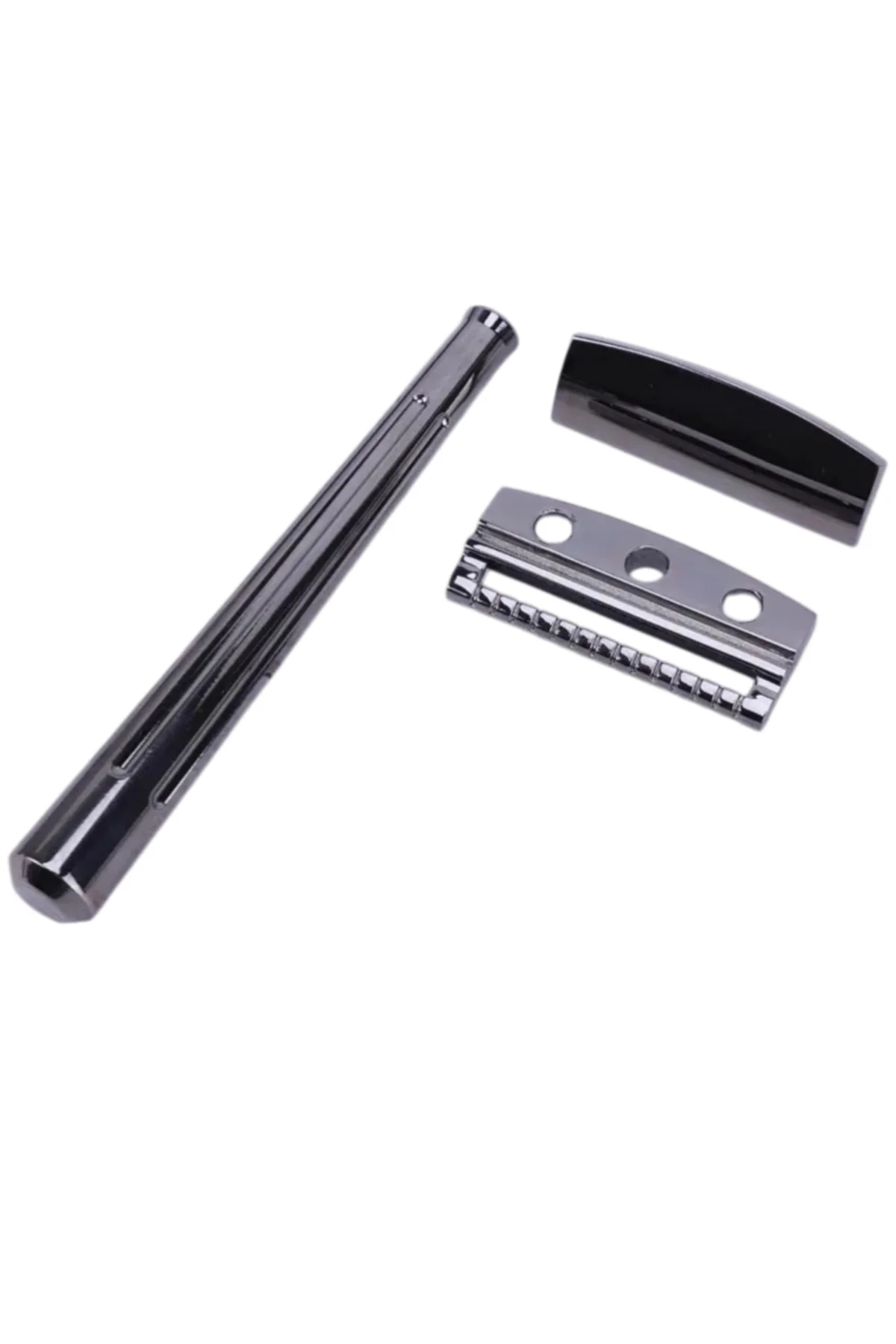 Single Edge Gunmetal Klasik Tıraş Bıçağı, Çok Agresif Geleneksel 