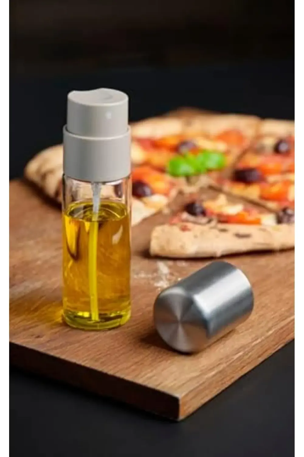 Singles Yağ Püskürtücü Dia 4,7 x 15,7 cm Yumuşak Boz Kahverengi 3