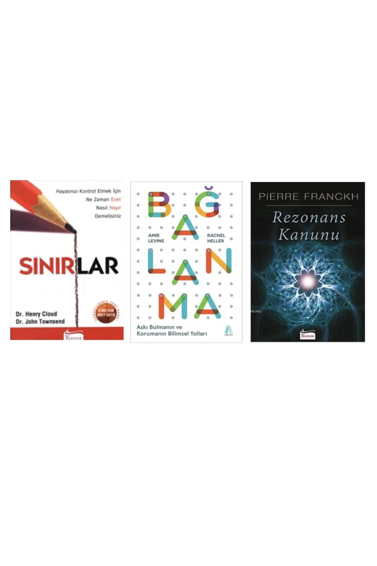 SINIRLAR+BAGLANMA+REZONANS KANUNU=3 SET KITAP