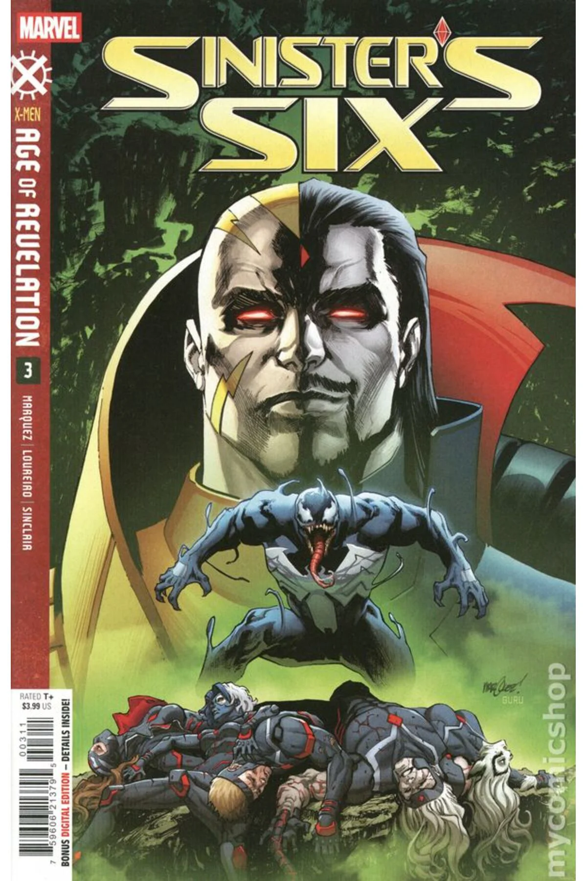 Sinister's Six #3A (ingilizce)