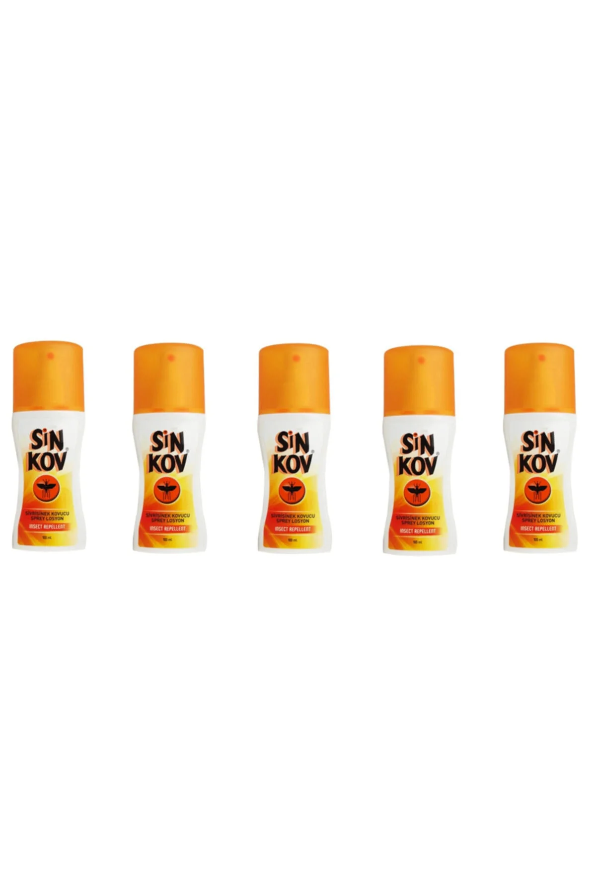 Sinkov Sivrisinek Kovucu Sprey Losyon 100 Ml X 5 Adet