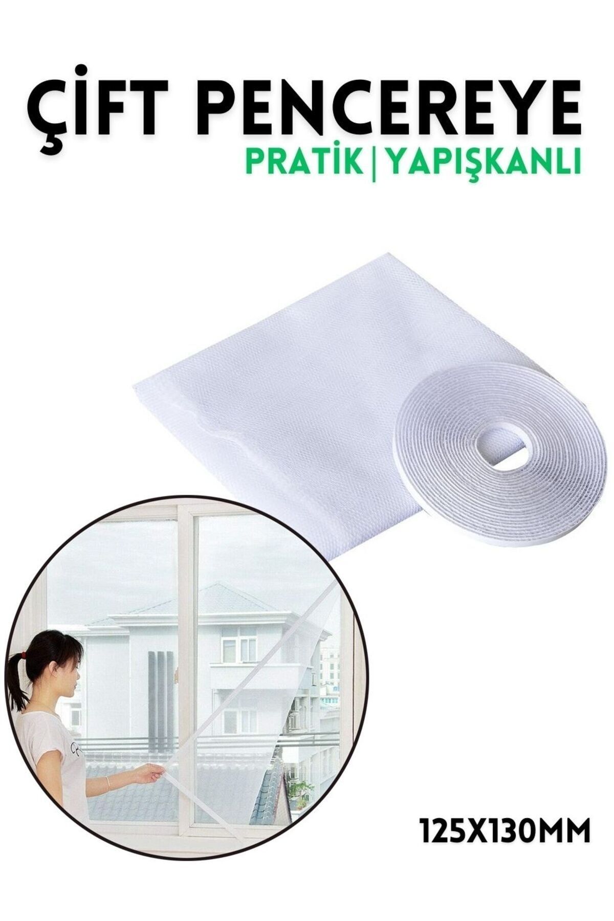 Homecare Sintak 1.3X1.5 Mt Hava Alabilen Sineklik 716454