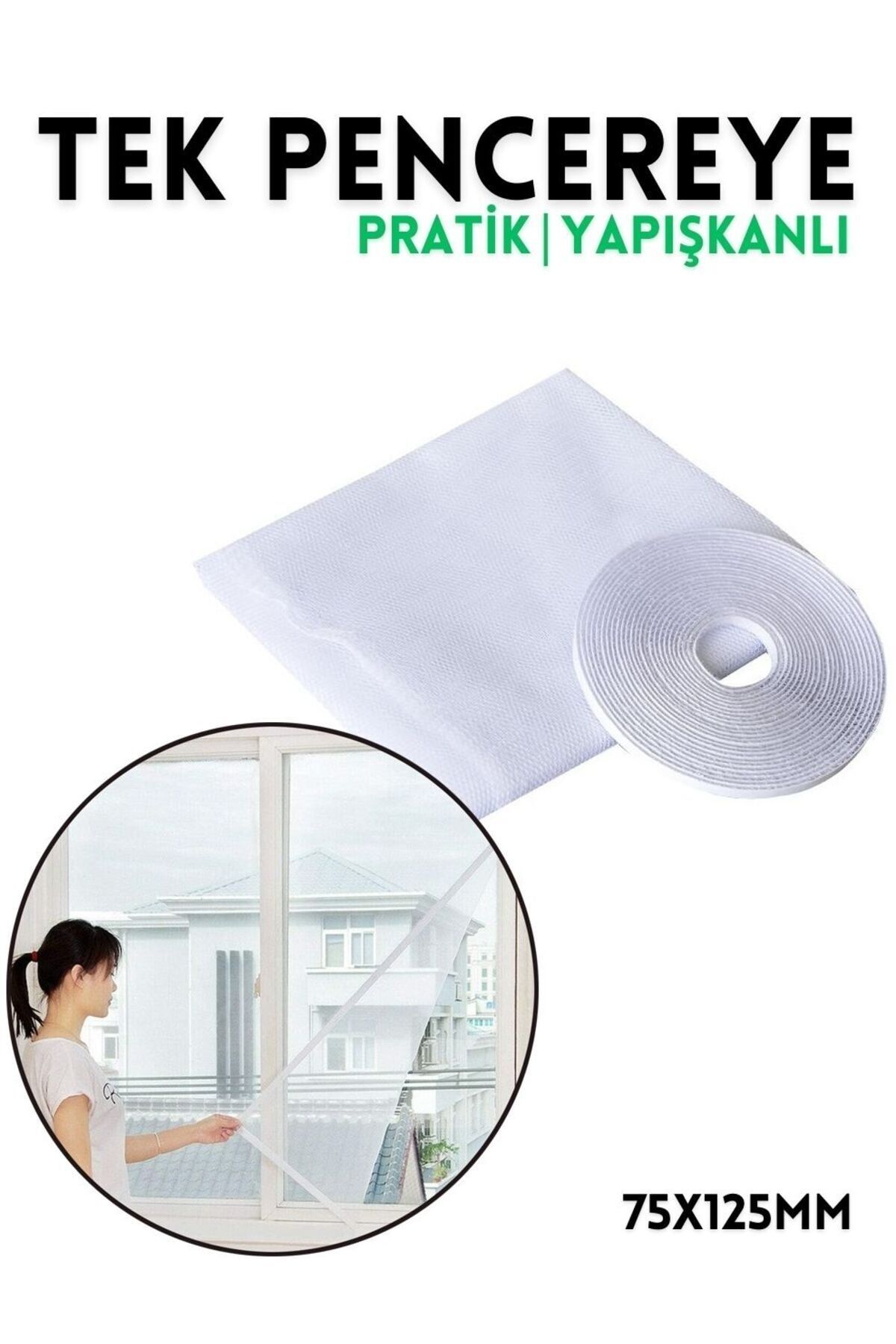 Homecare Sintak 75Cmx1.25 Mt Hava Alabilen Sineklik 716455