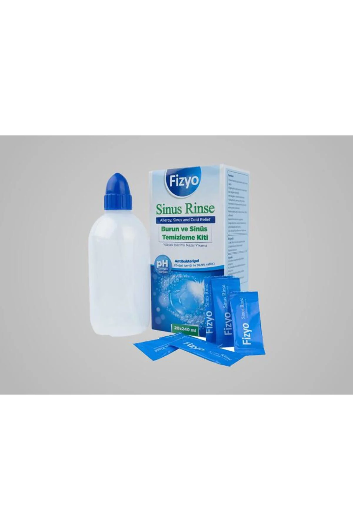 Sinus Rinse Burun ve Sinus Temizleme Kiti 240 ml