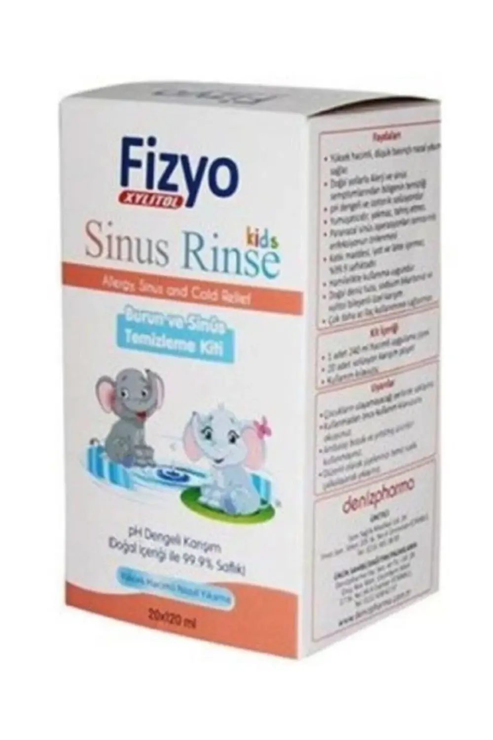 Sinüs Rinse Kids (çocuklar Için Burun Ve Sinüs Temizleme)