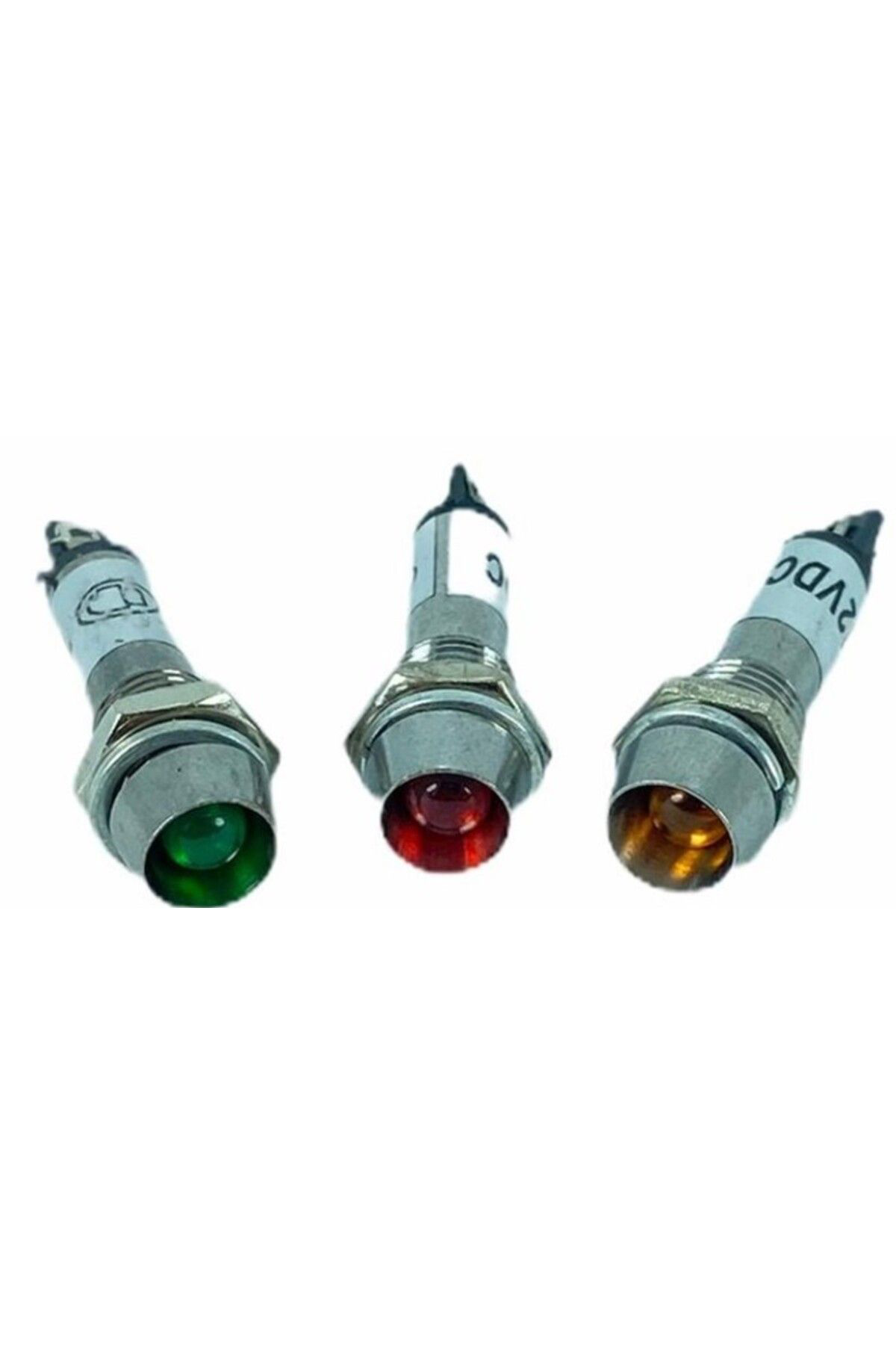 Ok Aksesuar Sinyal Lambasi Ø8mm Metal 12V (İc-225)  Go506089mt-23541