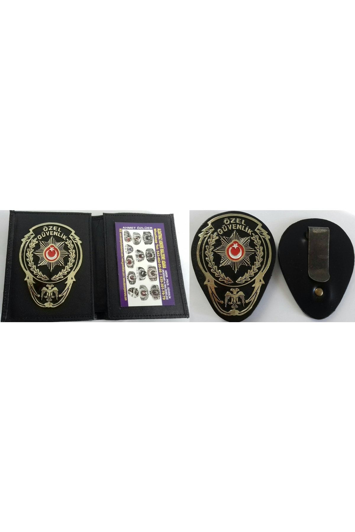 Aldatmaz Askeri Malzeme Sıparıs Ver,Özel Güvenlik Cüzdanı,Kemer Rozeti Al