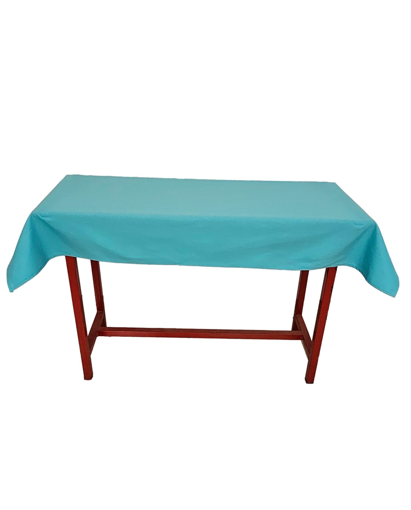Kostüm Sarayı Sıra Örtüsü Pamuklu Turkuaz (40 X 120 Cm Ölçülerindeki Sıralar İç