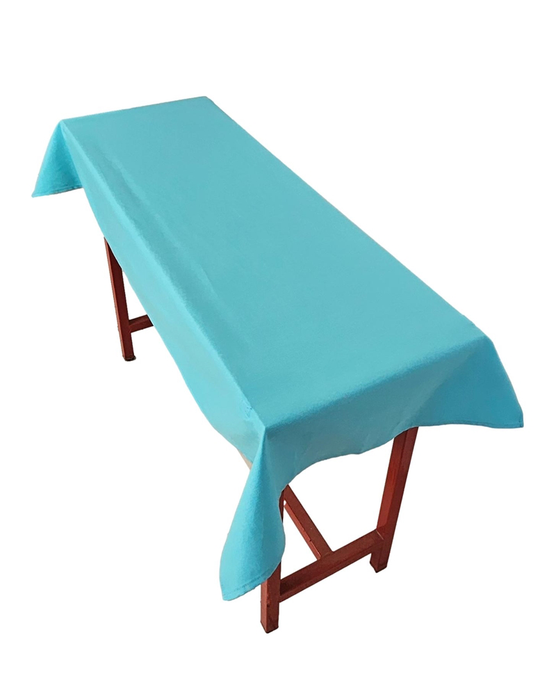 Kostüm Sarayı Sıra Örtüsü Pamuklu Turkuaz (40 X 120 Cm Ölçülerindeki Sıralar İç
