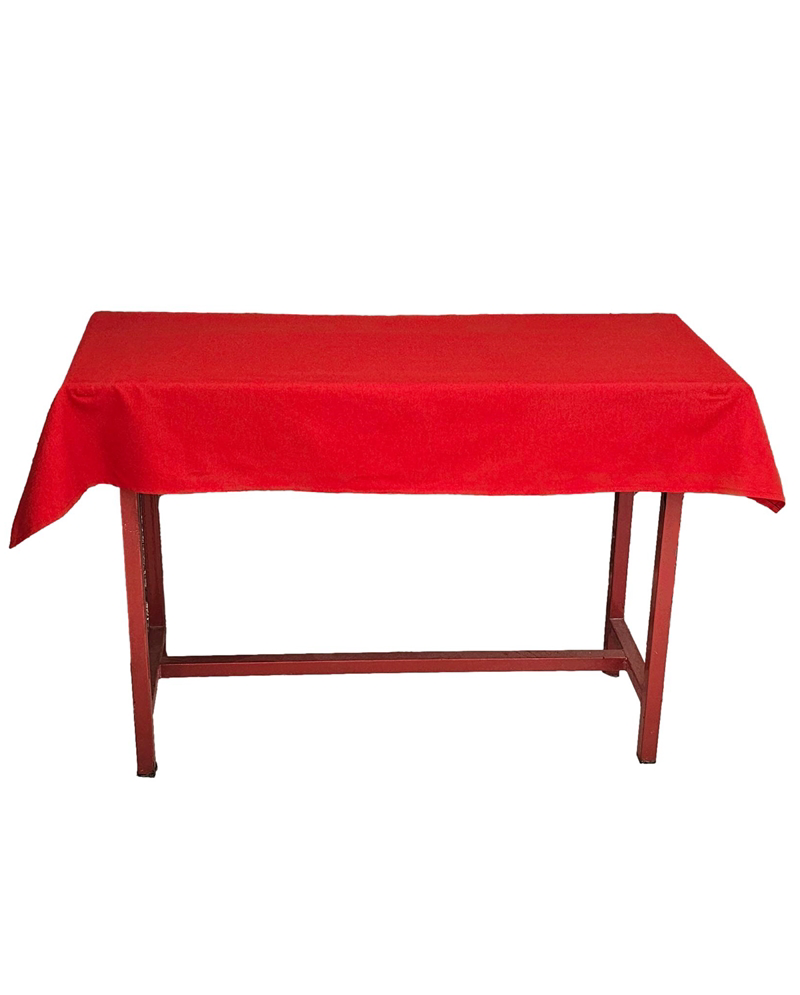 Sıra Örtüsü Pamuklu Kırmızı (40 X 110 cm Ölçülerindeki Sıralar İç