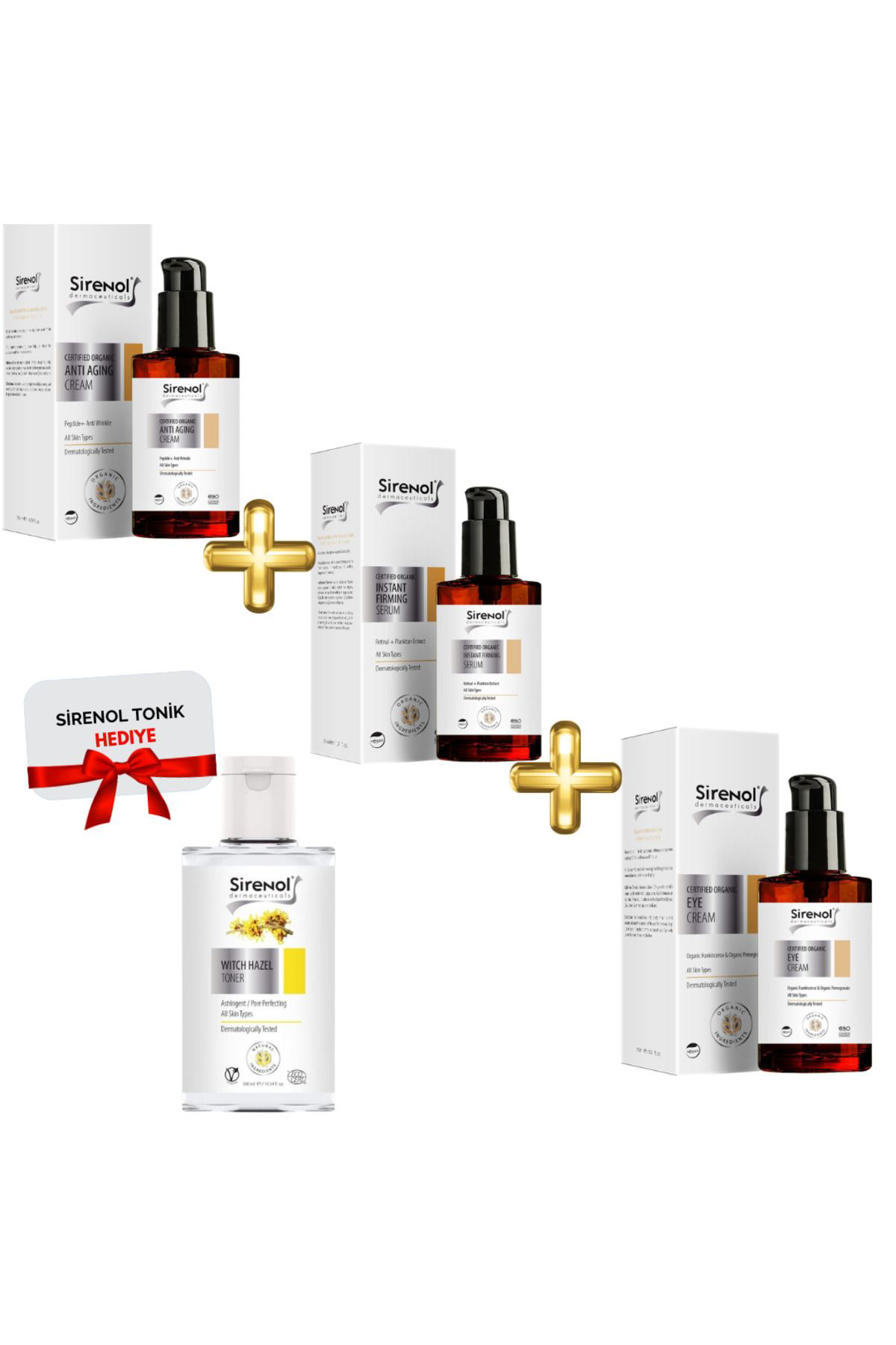 Sirenol Sirenol Yaşlanma Karşiti Hizli Organik Paket Sirenol Cadi Findiği