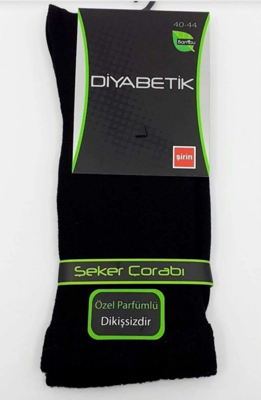 Şirin Şirin 8100 Erkek Bambu Diyabetik Şeker Çorap 6 Adet