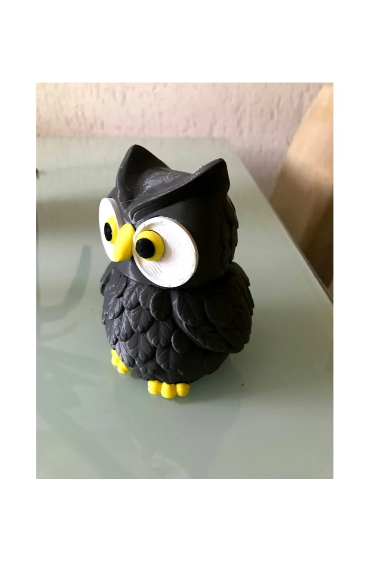Şirin Baykuş Dekoratif Biblo 15 Cm