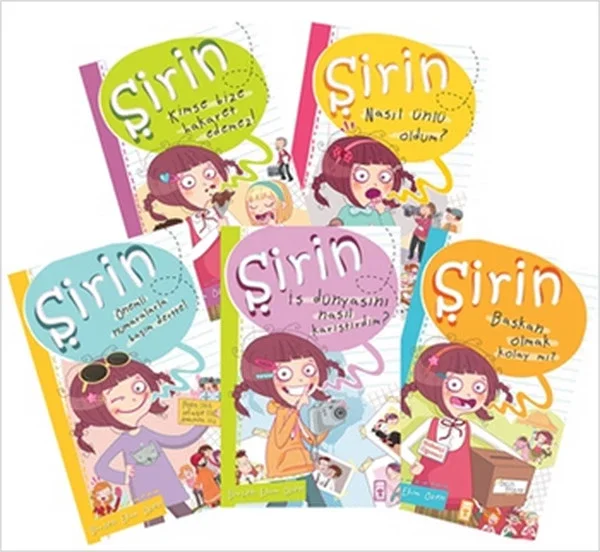 Şirin İş Başında - 01 Set (5 Kitap Takım) Fiyatı, Yorumları ve Özellikleri