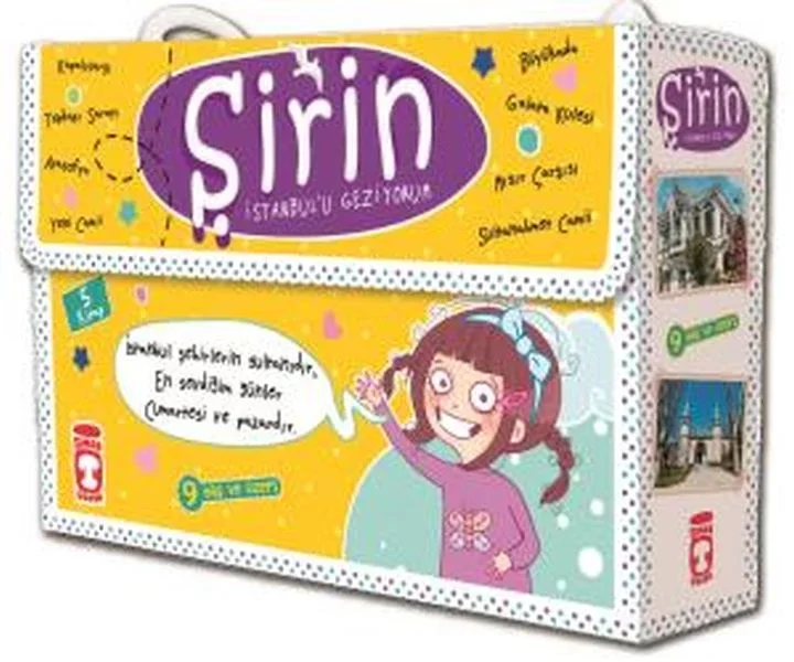 Şirin İstanbul'u Geziyorum - 01 Set (5 Kitap Takım) Fiyatı, Yorumları ve Özellikleri