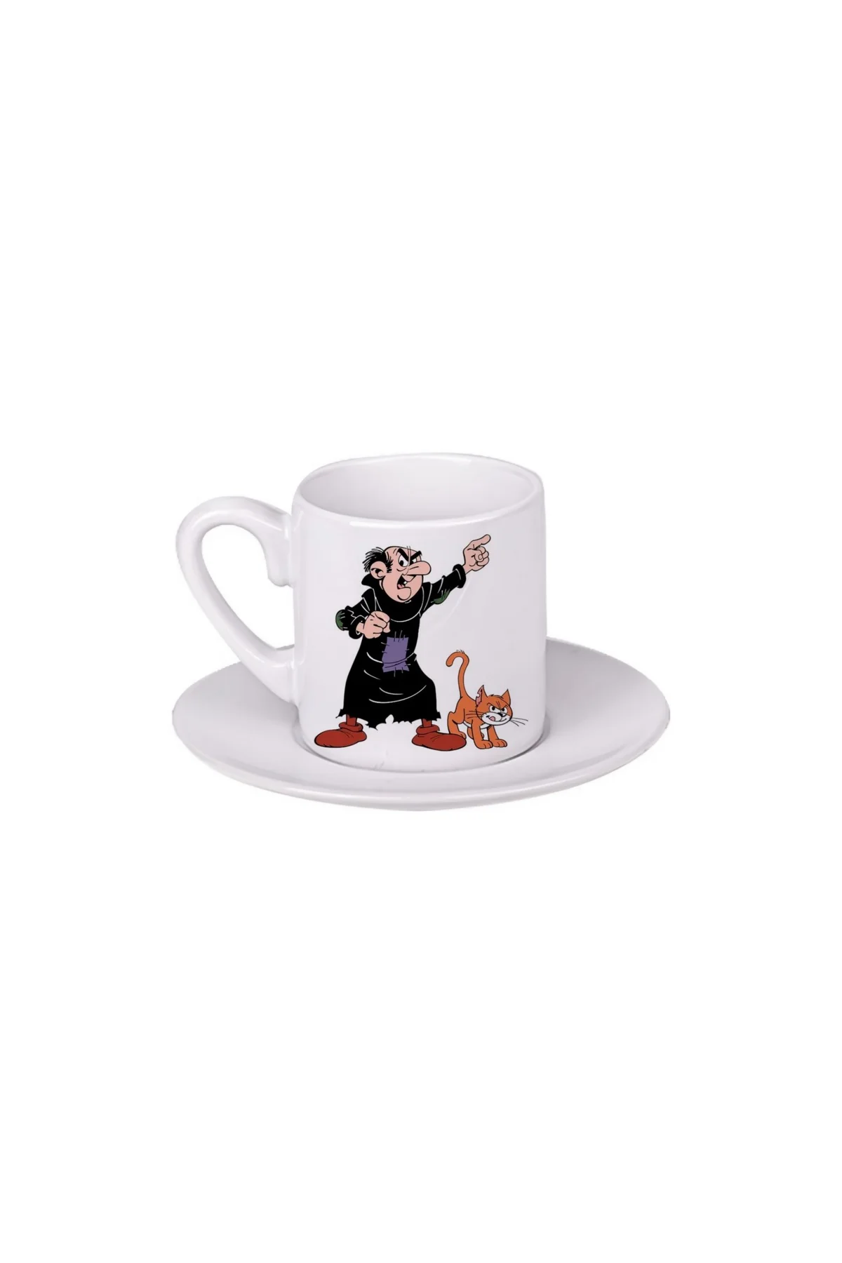 Şirinler Gargamel Türk Kahvesi Fincanı 021