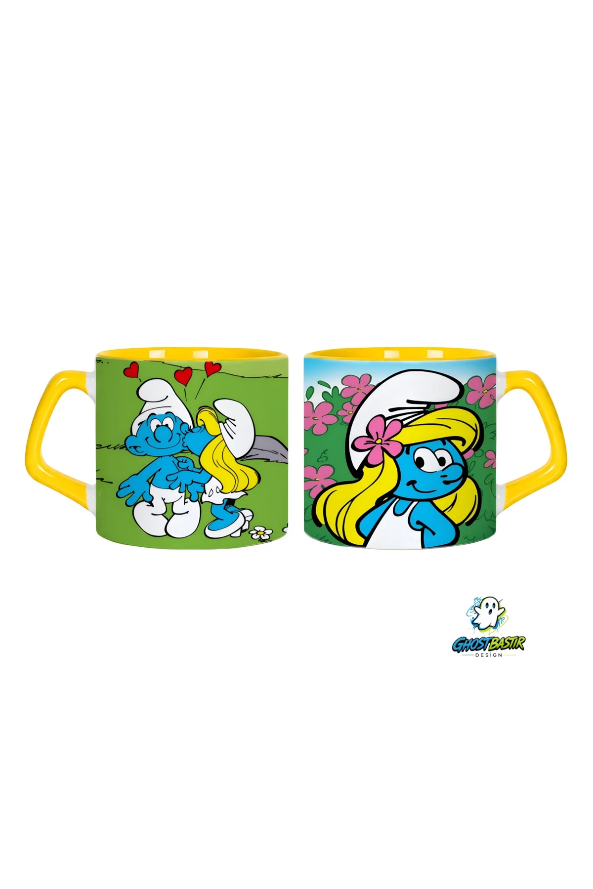 Şirinler Kupa Bardak | Tek Adet 0730