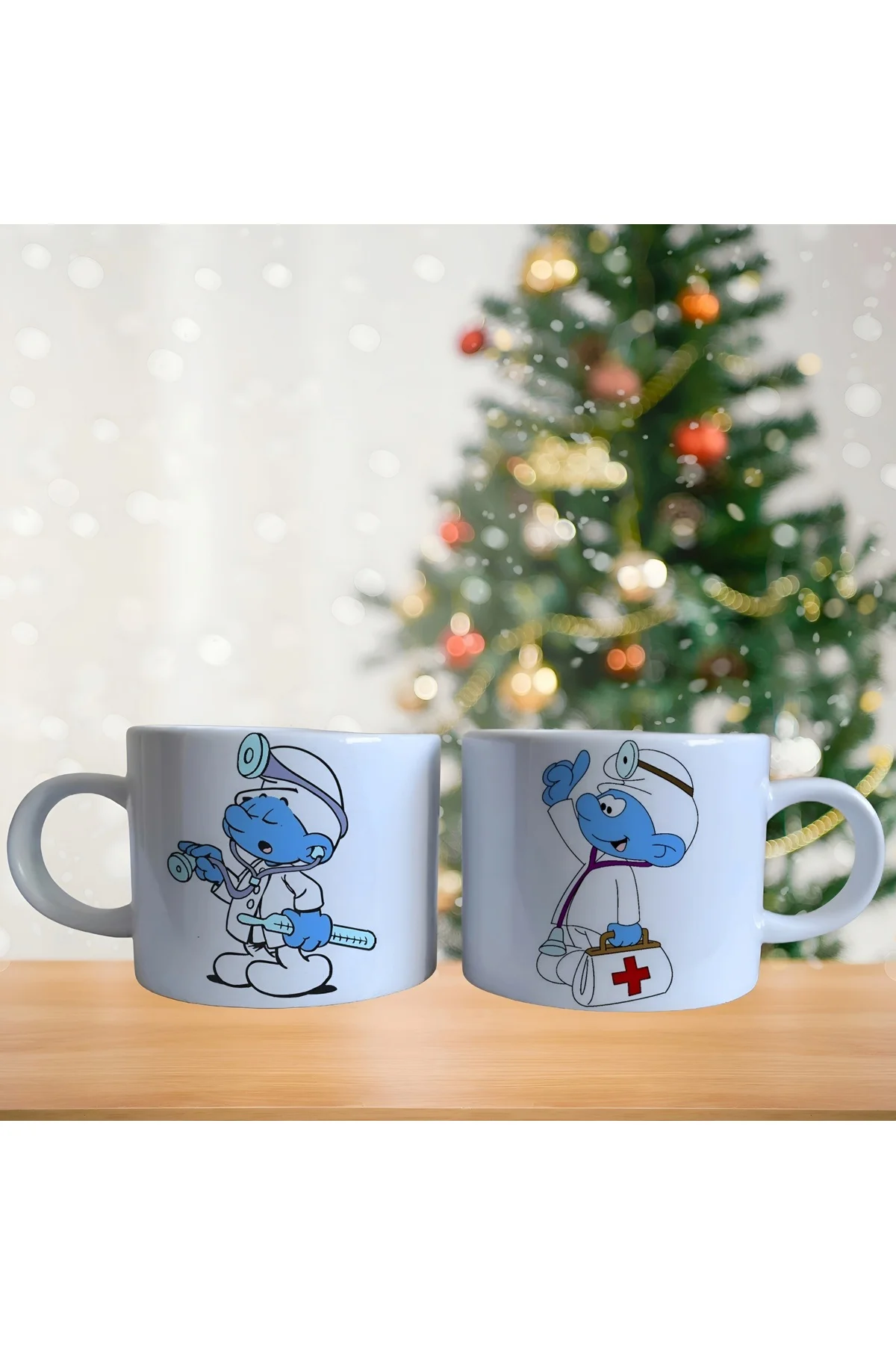 Şirinler Kupa Bardak | Tek Adet 0484