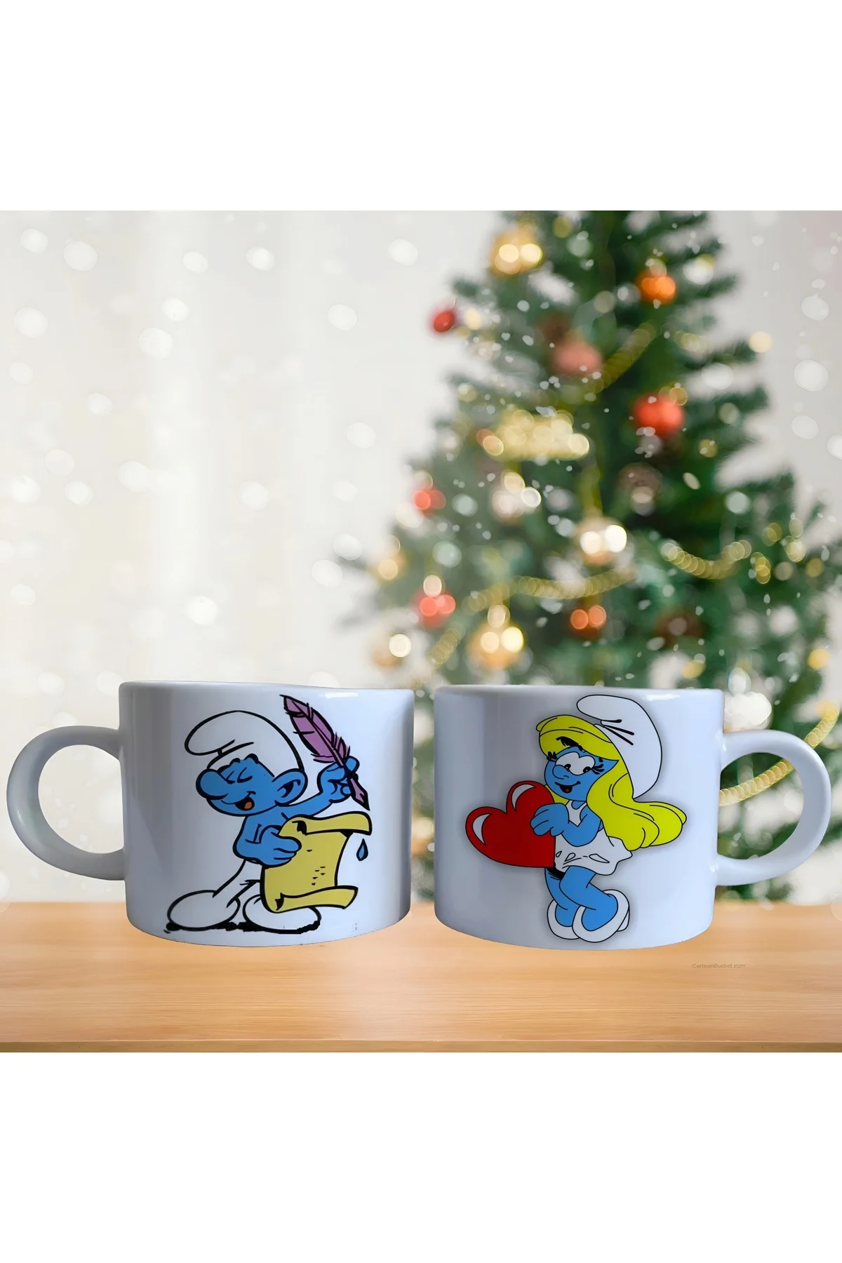 Şirinler Kupa Bardak | Tek Adet 0483