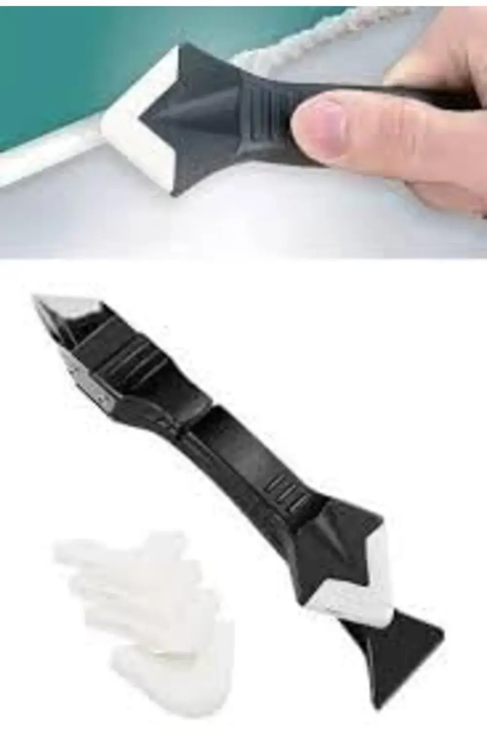 ŞirinShop ü 1 Arada Fayans Derz Silikon Kazıyıcı Sıyırıcı Ve Uygu