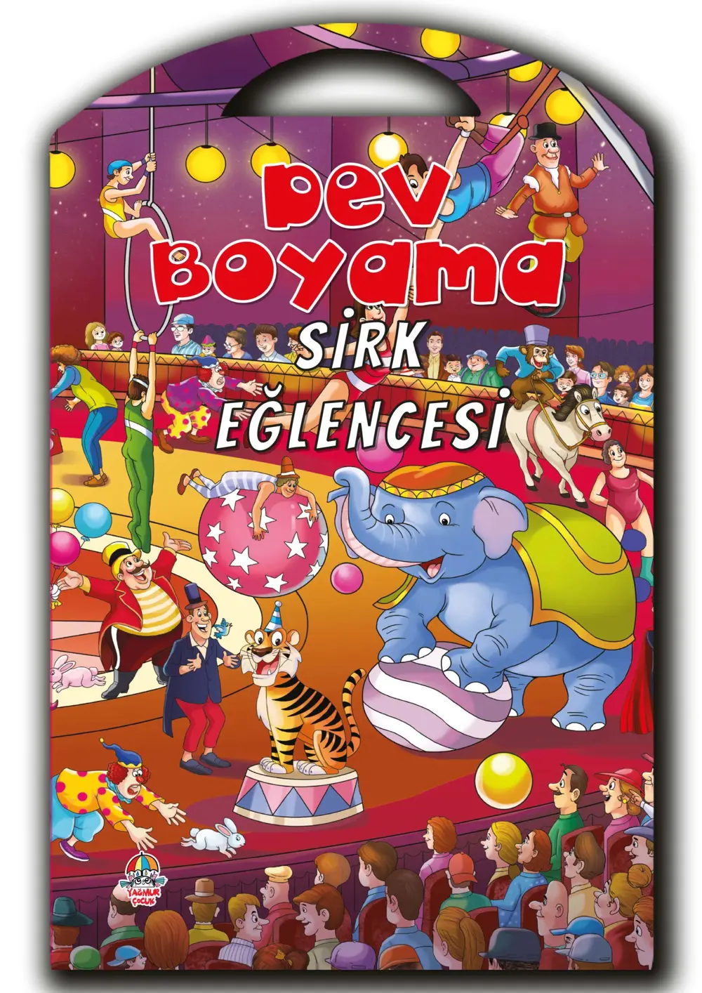 Sirk Eğlencesi-Dev Boyama Posteri
