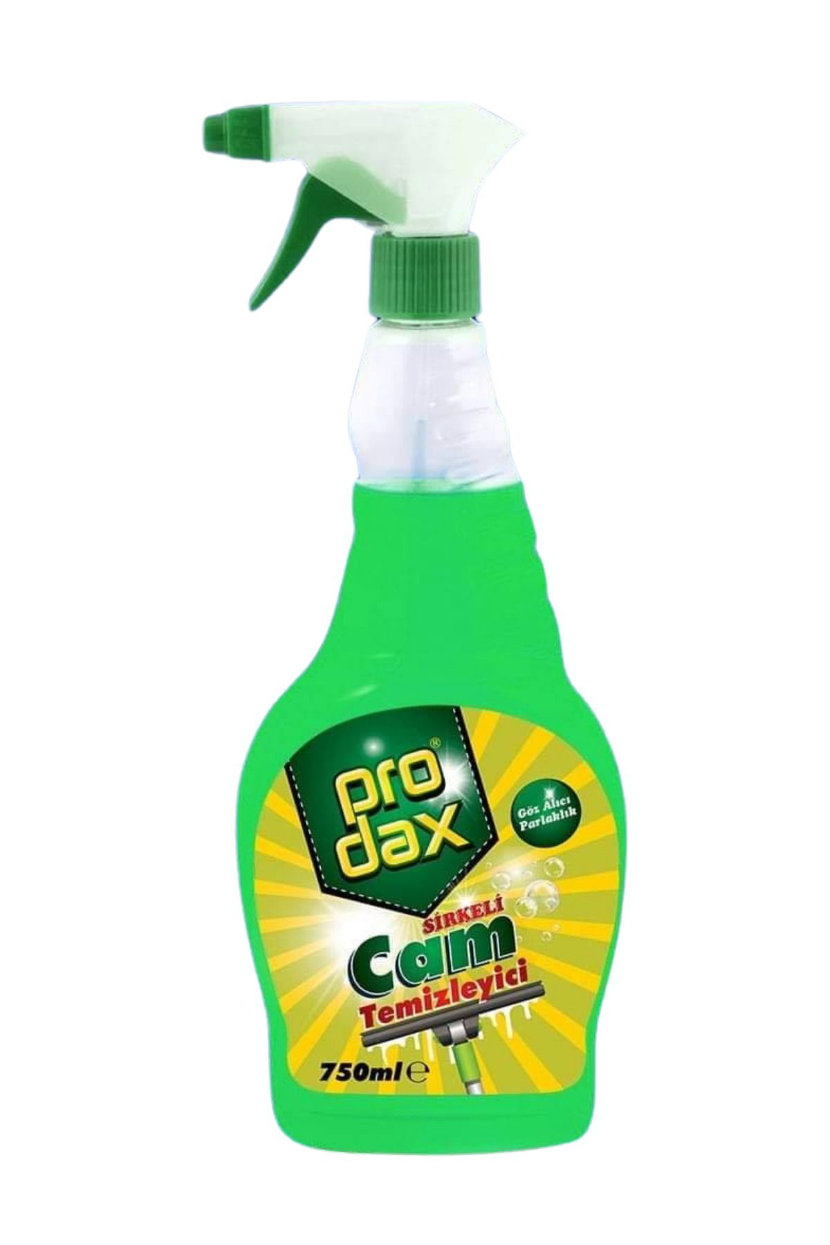 Prodax Sirkeli Cam Ve Parlak Yüzey Temizleyici 750 Ml
