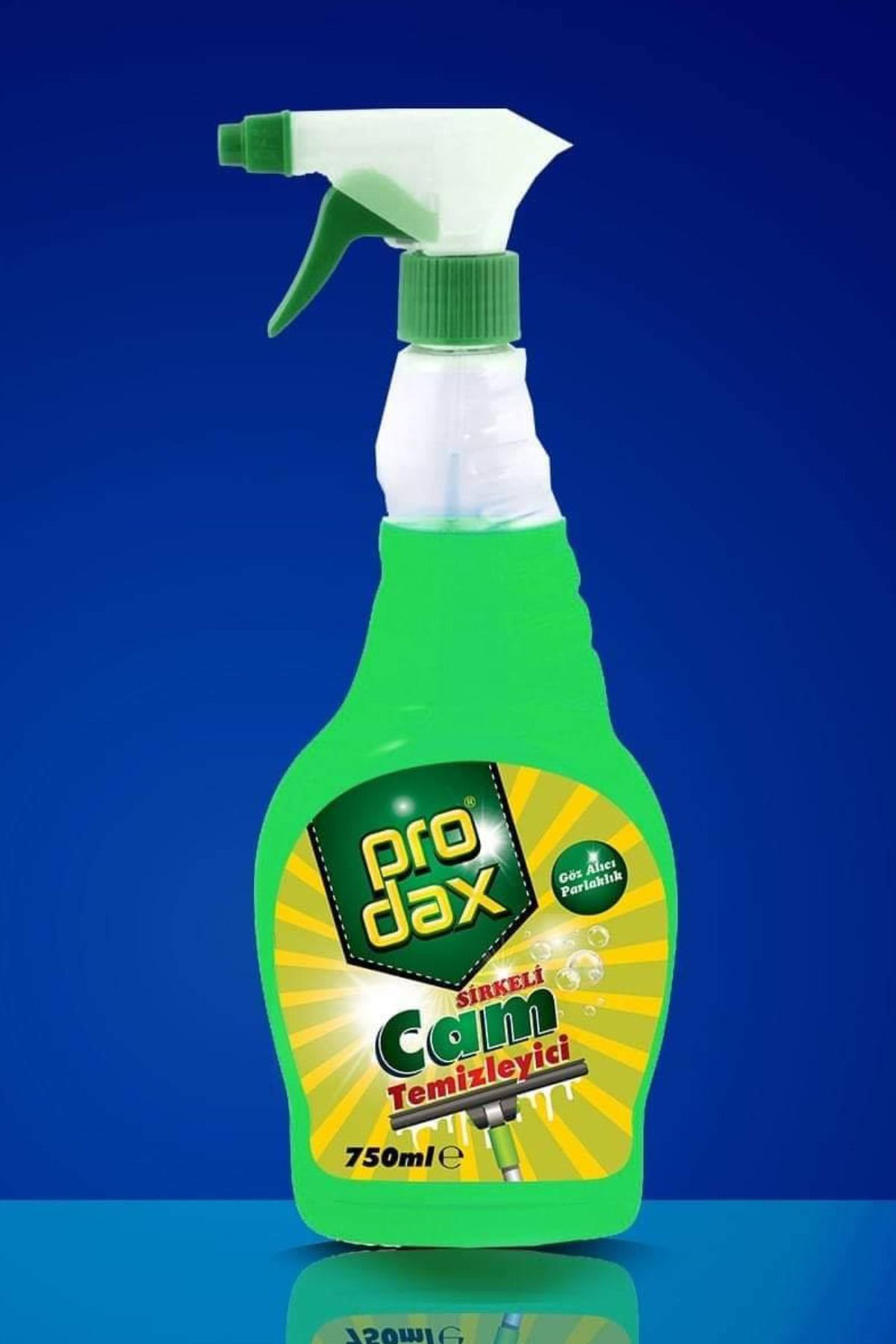 Prodax Sirkeli Cam Ve Parlak Yüzey Temizleyici 750 Ml