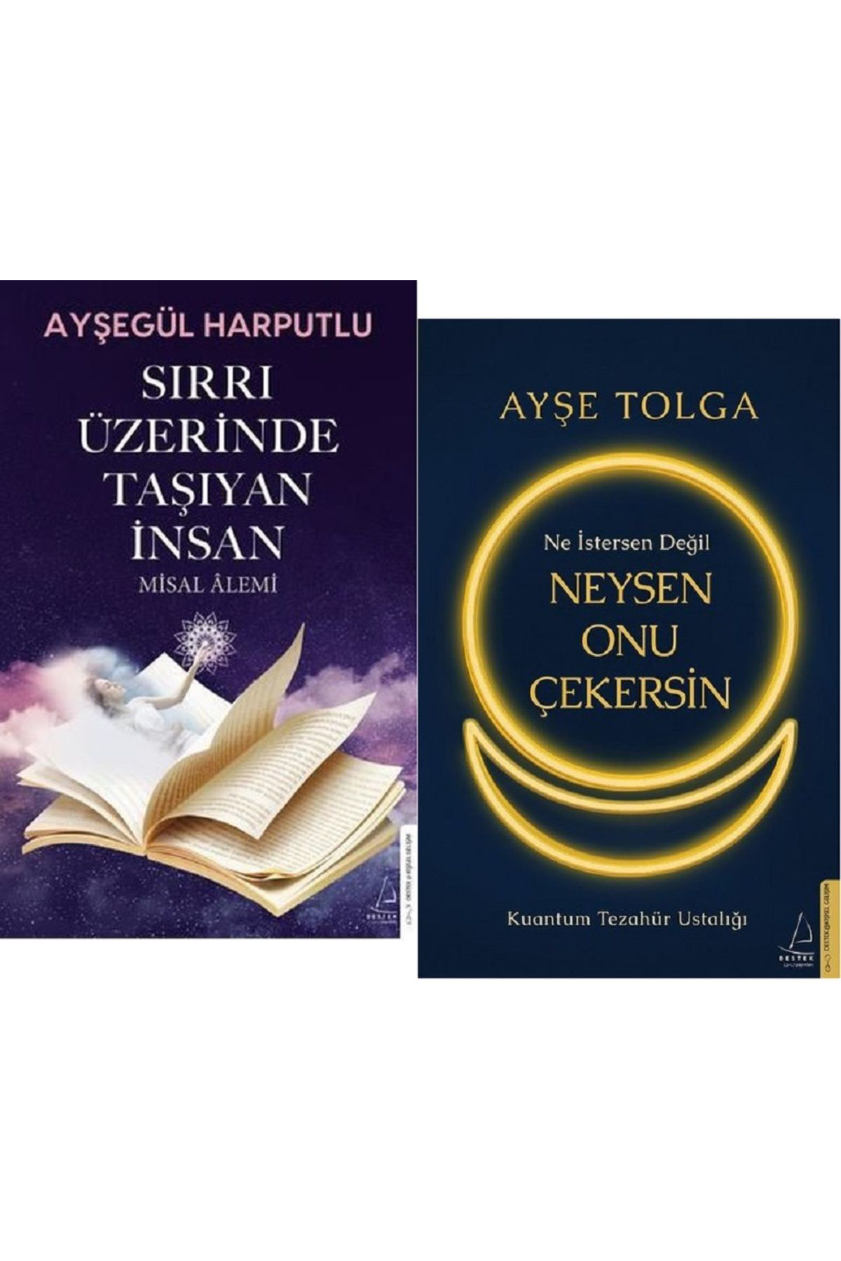 Sırrı Üzerinde Taşıyan İnsan + Ne İstersen Değil Neysen Onu Çekersin / 2 Kitap Set