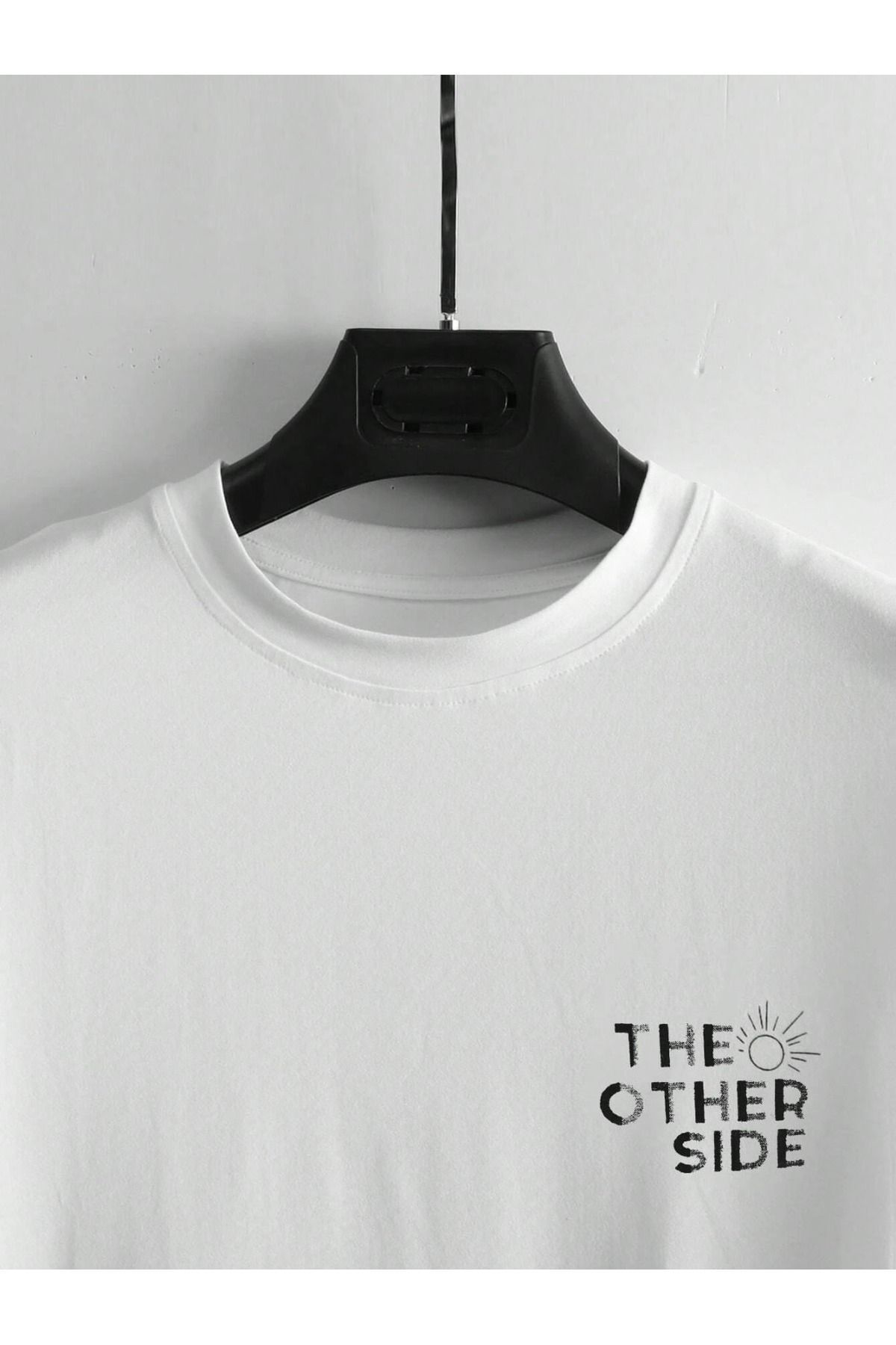 Fabberje Sırt Baskılı Oversize Salaş Unisex-T-Shirt