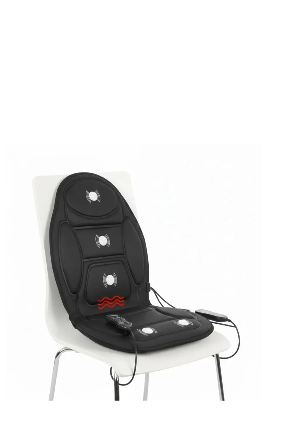 Sırt Ve Bel İçin Isıtmalı Masaj Minderi Çok Bölgeli Tasarım