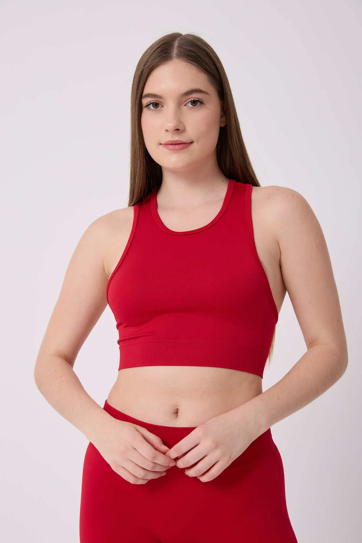 Sırtı Çapraz İpli Crop