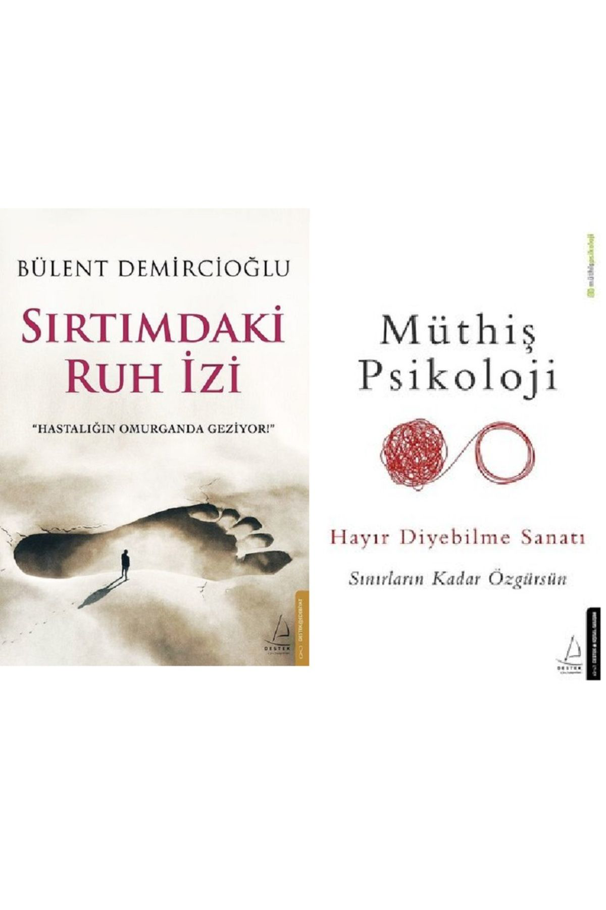 Sırtımdaki Ruh İzi + Hayır Diyebilme Sanatı / 2 Kitap Set