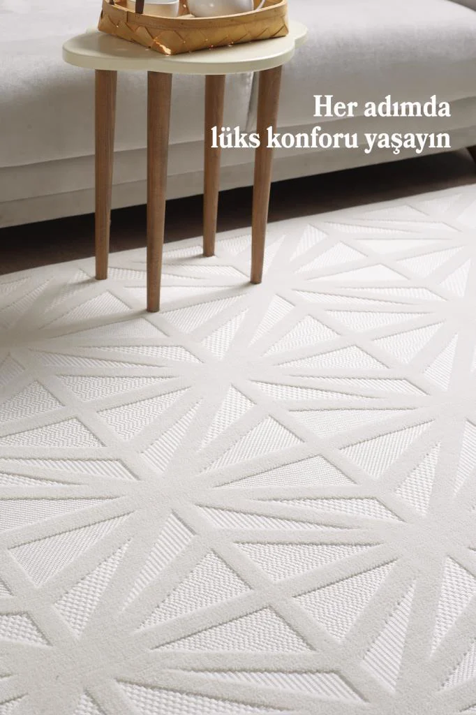 Sisal Krem Oturma Odası Halısı Kolay Temizlenebilir Yumuşak Dokulu ve Kaymaz Taban Şık Salon Halısı Sisal Krem Oturma Odası Halısı Kolay Temizlenebilir Yumuşak Dokulu ve Kaymaz Taban Şık Salon Halısı