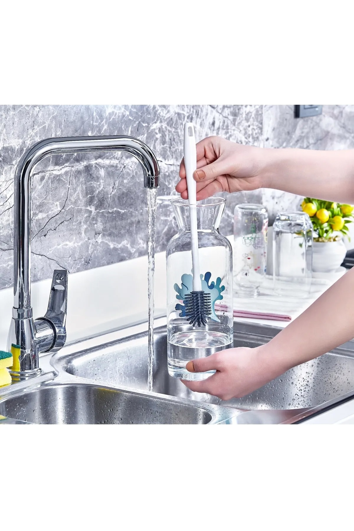 Just Cheap Store Şişe Ve Biberon Temizleme Firçasi Silikon Firça Fr-401