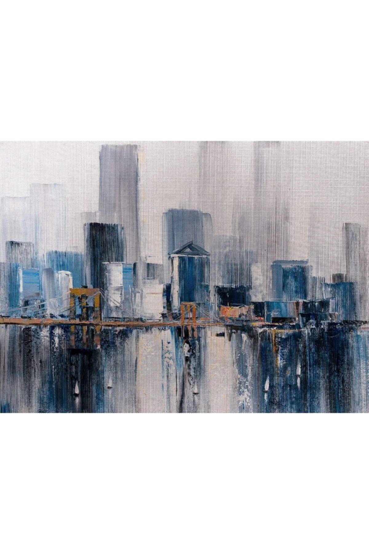 Sisli Şehir Canvas Tablo (50x70)